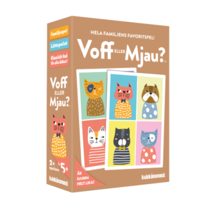 Barnspel Voff eller Mjau? Frågespel