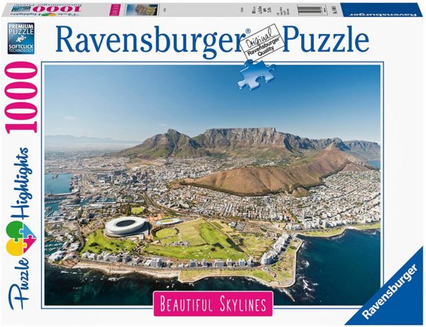 Ravensburger Pussel Kapstaden, Sydafrika 1000 bitar Pussel 1000 bitar