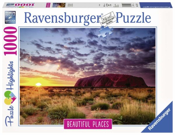 Ravensburger Pussel Ayers Rock in Australia 1000 bitar Pussel 1000 bitar