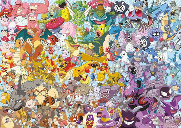 Ravensburger Pussel Pokémon Challenge 1000 bitar Pussel 1000 bitar