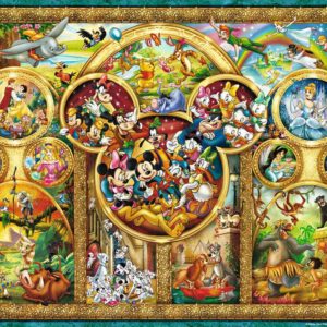 Ravensburger Pussel Disneys Magiska Värld 1000 bitar Pussel 1000 bitar