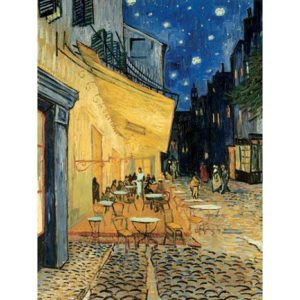 Ravensburger Pussel Van Gogh – Cafe Terrace by Night 1000 bitar Pussel 1000 bitar