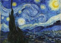 Grafika Vincent Van Gogh – The Starry Night, 1889 – 2000 bitar Pussel 2000 bitar