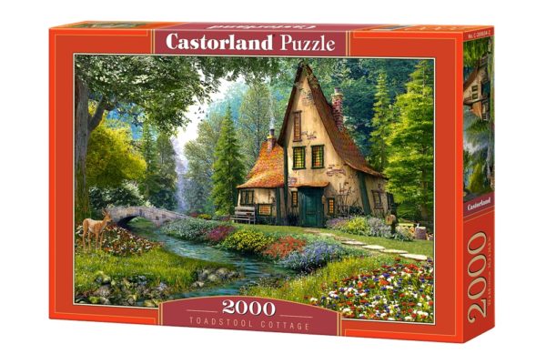 Castorland Toadstool Cottage 2000 bitar Pussel 2000 bitar
