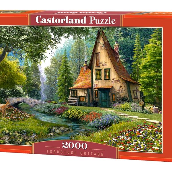 Castorland Toadstool Cottage 2000 bitar Pussel 2000 bitar