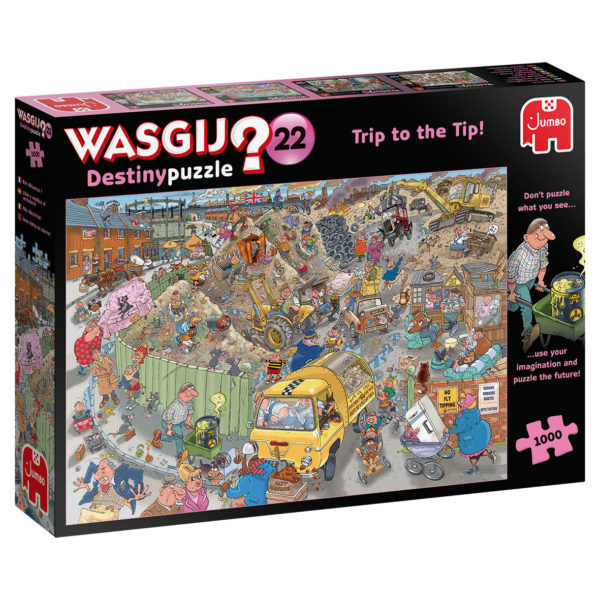 Wasgij Destiny 22 – Trip to the Tip! Pussel 1000 bitar