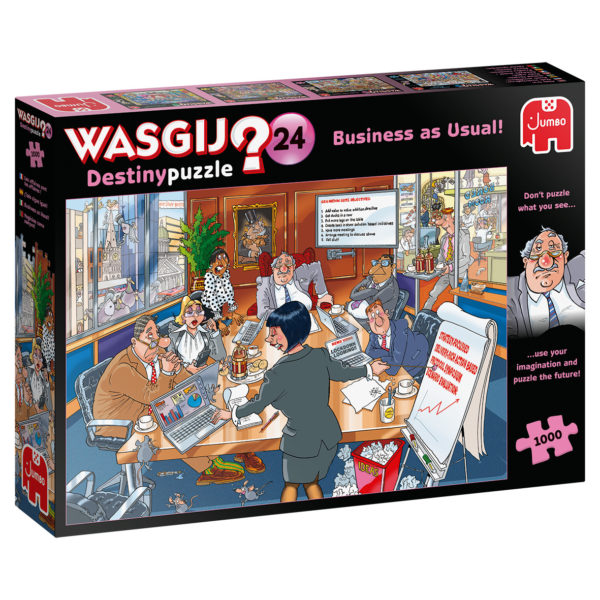 Wasgij Destiny 24 – Business As Usual Pussel 1000 bitar