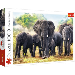 Trefl African Elephants 1000 bitar Pussel 1000 bitar
