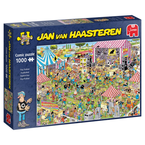 Jan van Haasteren Pussel Pop Festival 1000 bitar Pussel 1000 bitar