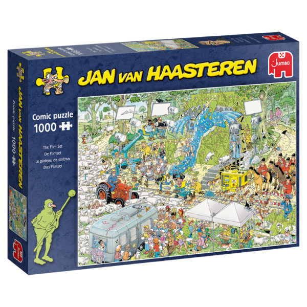 Jan van Haasteren Pussel The Film Set 1000 bitar Pussel 1000 bitar