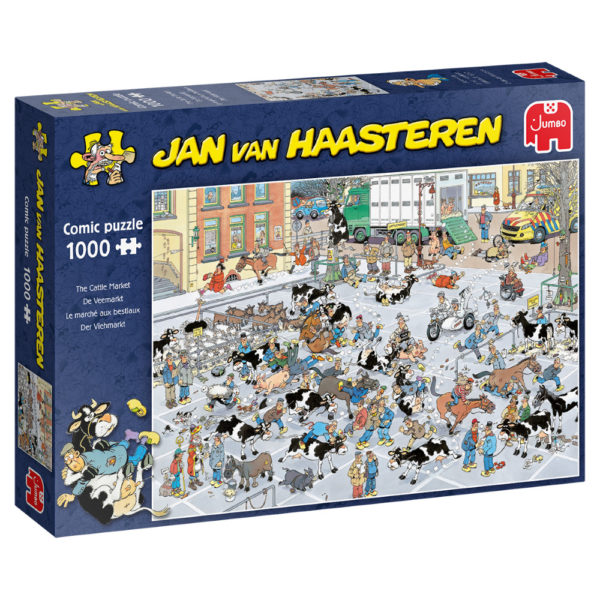 Jan van Haasteren Pussel Cattle Market 1000 bitar Pussel 1000 bitar