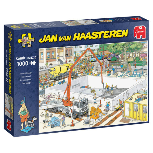 Jan van Haasteren Pussel Almost Ready 1000 bitar Pussel 1000 bitar