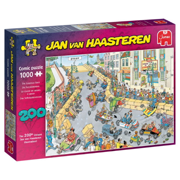 Jan van Haasteren Pussel The Soapbox Race 1000 bitar Pussel 1000 bitar