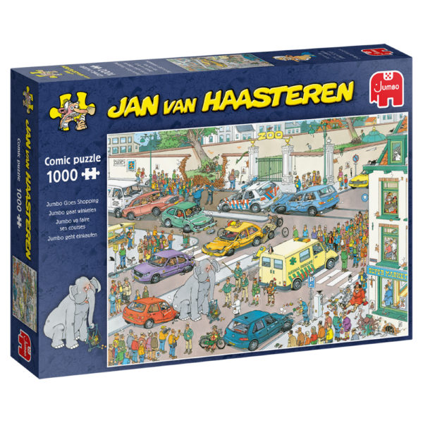 Jan van Haasteren Pussel Jumbo Goes Shopping 1000 bitar Pussel 1000 bitar