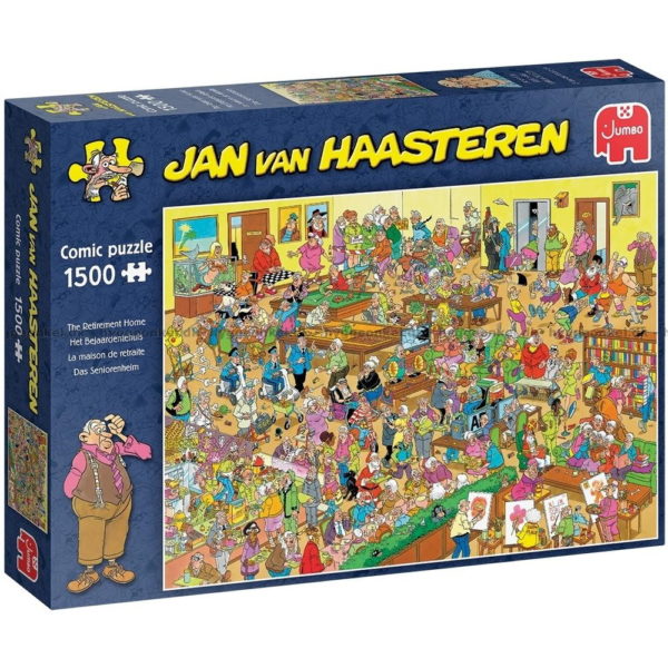 Jan van Haasteren Pussel The Retirement Home 1500 bitar Pussel 1500 bitar