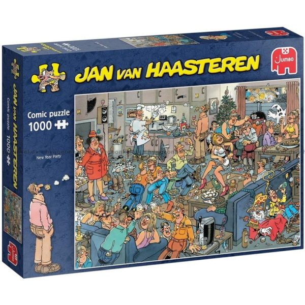 Jan van Haasteren Pussel New Year Party 1000 bitar Pussel 1000 bitar
