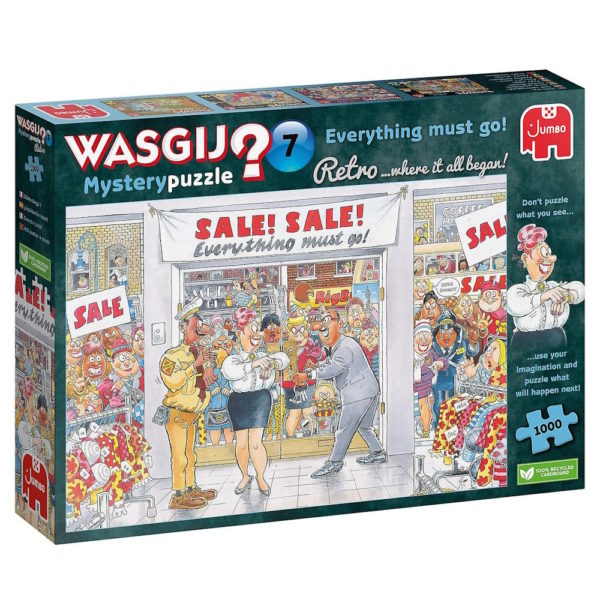 Wasgij Mystery 7 – Everything Must Go Pussel 1000 bitar