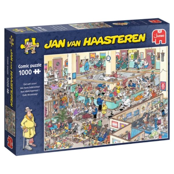 Jan van Haasteren Pussel Get Well Soon 1000 bitar Pussel 1000 bitar