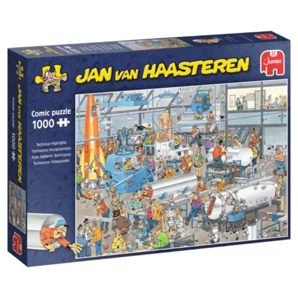 Jan van Haasteren Pussel Technical Highlights 1000 bitar Pussel 1000 bitar